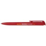 Lucia recycled plastic ballpoint pen (blue ink) - Image 8