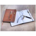 Legato A5 notebook and rollerball pen set (blue ink) - Image 18