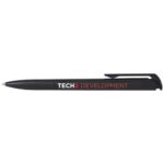 Lucia recycled plastic ballpoint pen (blue ink) - Image 32