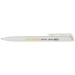 Lucia recycled plastic ballpoint pen (black ink) - Image 2