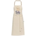 Nia 200 g/m² recycled cotton apron - Image 2