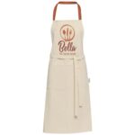 Nia 200 g/m² recycled cotton apron - Image 8