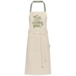 Nia 200 g/m² recycled cotton apron - Image 20