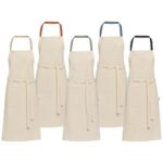 Nia 200 g/m² recycled cotton apron - Image 6