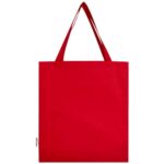 Madras 140 g/m² GRS recycled cotton gusset tote bag - Image 18