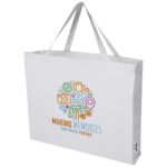 Odessa 220 g/m² GRS recycled cotton tote bag 40L - Image 2