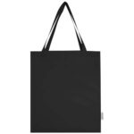 Madras 140 g/m² GRS recycled cotton gusset tote bag - Image 38