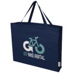 Odessa 220 g/m² GRS recycled cotton tote bag 40L - Image 26