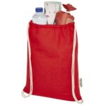 Oregon 140 g/m² GRS recycled cotton drawstring bag - Image 13