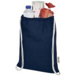 Oregon 140 g/m² GRS recycled cotton drawstring bag - Image 18