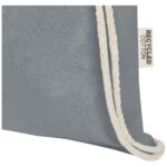 Oregon 140 g/m² GRS recycled cotton drawstring bag - Image 24
