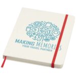 Bass A5 recycled hard cover notebook with lined pages - Image 8