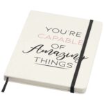 Bass A5 recycled hard cover notebook with lined pages - Image 20