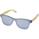 Tan sunglasses with bamboo temples - Image 5