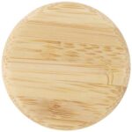 Lume 500 ml matte soda lime glass bottle with bamboo lid - Image 15