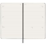 Moleskine horizontal hard cover 12 month L weekly planner - Image 6