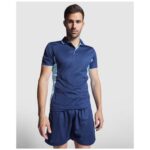 Montmelo short sleeve unisex sports polo - Image 64