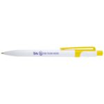Unica recycled plastic ballpoint pen (blue ink) - Image 2