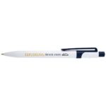 Unica recycled plastic ballpoint pen (blue ink) - Image 32