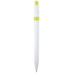 Unica recycled plastic ballpoint pen (blue ink) - Image 40