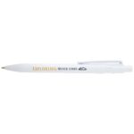 Unica recycled plastic ballpoint pen (black ink) - Image 2