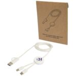 Citala 5-in-1 recycled plastic 150 cm data sync and 27W fast charge cable - Image 2
