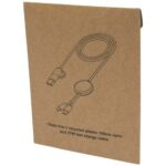 Citala 5-in-1 recycled plastic 150 cm data sync and 27W fast charge cable - Image 3
