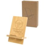 Ceibo detachable bamboo phone stand - Image 2