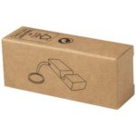 Bosona bamboo phone holder with keychain - Image 3