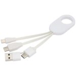 Troop 4-in-1 recycled plastic charging cable - Image 5