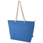 Panama GRS recycled beach cooler tote bag with cord handles 23L - Image 8