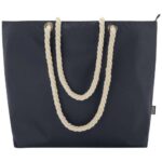 Panama GRS recycled beach cooler tote bag with cord handles 23L - Image 17
