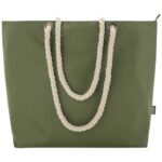 Panama GRS recycled beach cooler tote bag with cord handles 23L - Image 24