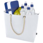 Panama GRS recycled beach cooler tote bag with cord handles 23L - Image 6