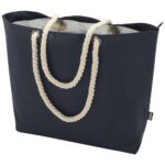Panama GRS recycled beach cooler tote bag with cord handles 23L - Image 19