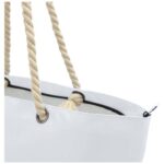 Panama GRS recycled beach cooler tote bag with cord handles 23L - Image 7