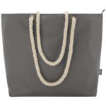Panama GRS recycled beach cooler tote bag with cord handles 23L - Image 31