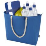 Panama GRS recycled beach cooler tote bag with cord handles 23L - Image 13