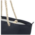 Panama GRS recycled beach cooler tote bag with cord handles 23L - Image 21