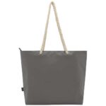Panama GRS recycled beach cooler tote bag with cord handles 23L - Image 32