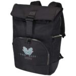 Rhine 15” GRS recycled rolltop backpack 18L - Image 2