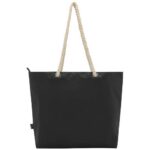 Panama GRS recycled beach cooler tote bag with cord handles 23L - Image 39