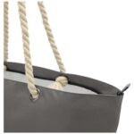 Panama GRS recycled beach cooler tote bag with cord handles 23L - Image 35