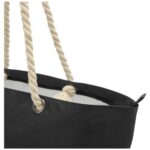 Panama GRS recycled beach cooler tote bag with cord handles 23L - Image 42
