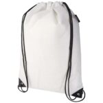 Evergreen GRS recycled non-woven drawstring bag 5L - Image 6