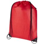 Evergreen GRS recycled non-woven drawstring bag 5L - Image 11