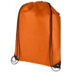 Evergreen GRS recycled non-woven drawstring bag 5L - Image 16