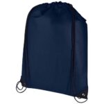 Evergreen GRS recycled non-woven drawstring bag 5L - Image 26