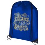 Evergreen GRS recycled non-woven drawstring bag 5L - Image 22
