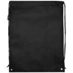 Evergreen GRS recycled non-woven drawstring bag 5L - Image 4